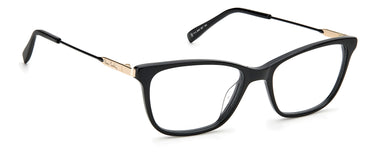 Premium Women Pierre Cardin Eyeglasses: P.C.8491 - Black(2) - SpecSMART Eye Clinic (Diagonal View)